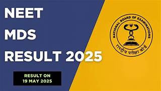 Neet Mds Result